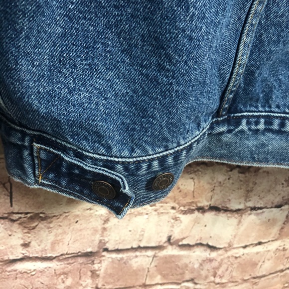 Levi’s Levi Strauss Mens XL Denim Blue Jean Jacket - Picture 8 of 9